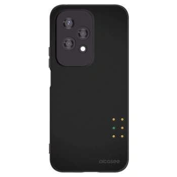 Picasee silikonowe czarne etui na Honor 200 Lite - Pulse