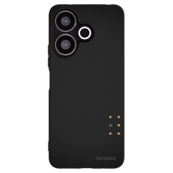 Picasee silikonowe czarne etui na Xiaomi Redmi 13 4G - Pulse