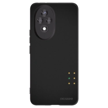 Picasee silikonowe czarne etui na Honor 200 Pro 5G - Pulse