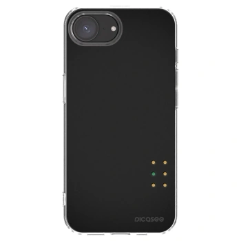 Picasee silikonowe przeźroczyste etui na Apple iPhone 16e - Pulse