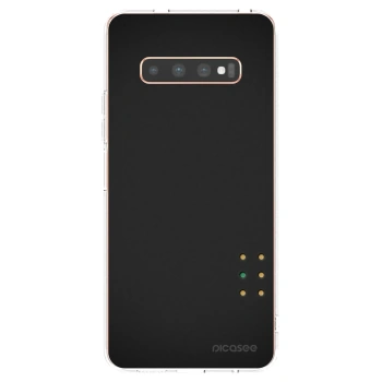 Picasee silikonowe przeźroczyste etui na Samsung Galaxy S10 Plus G975 - Pulse
