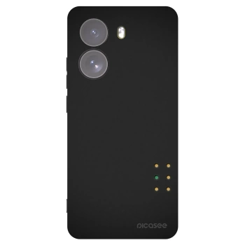 Picasee silikonowe czarne etui na Xiaomi Poco X7 - Pulse