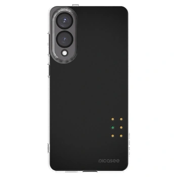 Picasee silikonowe przeźroczyste etui na Samsung Galaxy S25 Edge 5G - Pulse