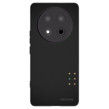 Picasee silikonowe czarne etui na Honor Magic7 Lite 5G - Pulse