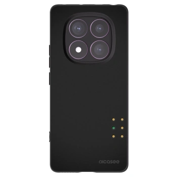 Picasee silikonowe czarne etui na Xiaomi Redmi Note 14 Pro 4G - Pulse