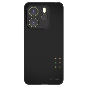 Picasee silikonowe czarne etui na Xiaomi Redmi Note 14 4G - Pulse