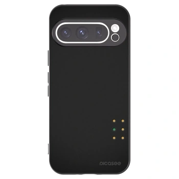 Picasee silikonowe czarne etui na Google Pixel 9 Pro - Pulse