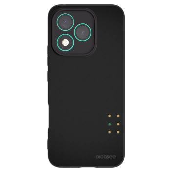 Picasee silikonowe czarne etui na Honor 400 Lite 5G - Pulse