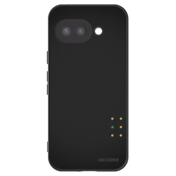 Picasee silikonowe czarne etui na Google Pixel 9a - Pulse