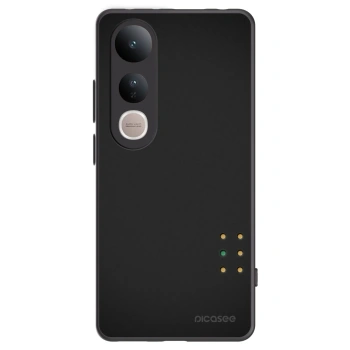 Picasee silikonowe czarne etui na Vivo V50 Lite 5G - Pulse
