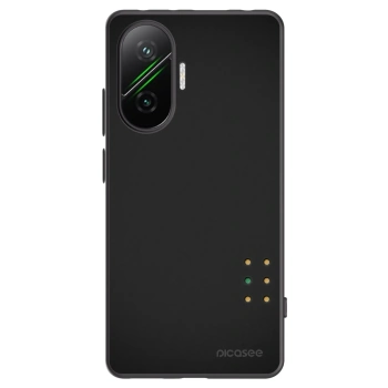 Picasee silikonowe czarne etui na Xiaomi Poco F7 5G - Pulse