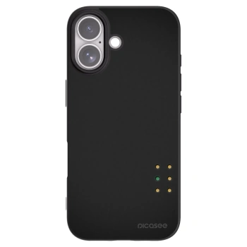 Picasee silikonowe czarne etui na Apple iPhone 17 - Pulse