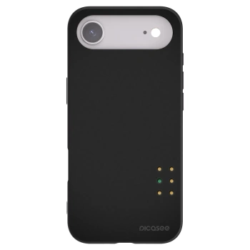 Picasee silikonowe czarne etui na Apple iPhone Air - Pulse