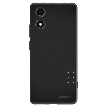 Picasee silikonowe czarne etui na Motorola Moto E14 - Pulse