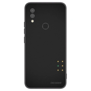 Picasee silikonowe czarne etui na Xiaomi Redmi 7 - Pulse