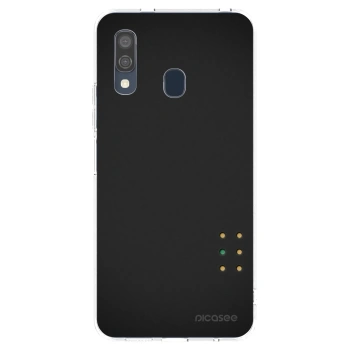 Picasee silikonowe przeźroczyste etui na Samsung Galaxy A40 A405F - Pulse