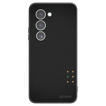 Picasee silikonowe czarne etui na Xiaomi Redmi 15 5G - Pulse