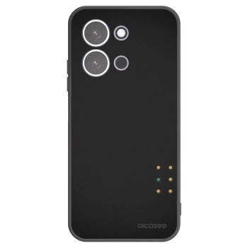 Picasee silikonowe czarne etui na Xiaomi Redmi 15C 5G - Pulse