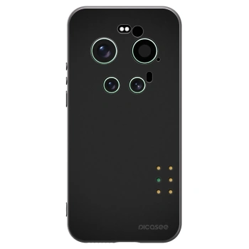 Picasee silikonowe czarne etui na Xiaomi 17 Ultra - Pulse