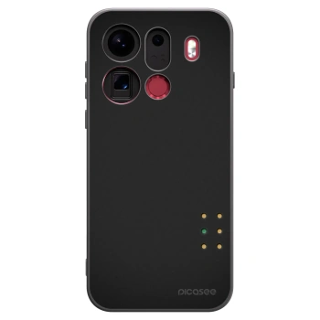Picasee silikonowe czarne etui na OPPO Find X9 Pro - Pulse