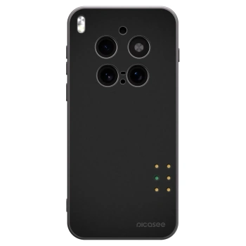 Picasee silikonowe czarne etui na Vivo X300 Pro - Pulse