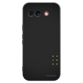 Picasee silikonowe czarne etui na Google Pixel 10a - Pulse