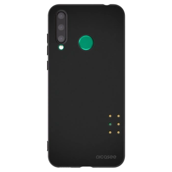 Picasee silikonowe czarne etui na Honor 20 Lite - Pulse