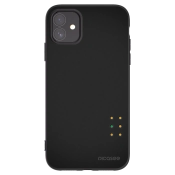 Picasee silikonowe czarne etui na Apple iPhone 11 - Pulse
