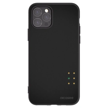 Picasee silikonowe czarne etui na Apple iPhone 11 Pro - Pulse