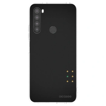 Picasee silikonowe przeźroczyste etui na Xiaomi Redmi Note 8 - Pulse
