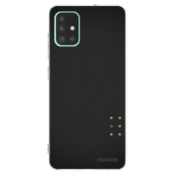 Picasee silikonowe przeźroczyste etui na Samsung Galaxy A51 A515F - Pulse