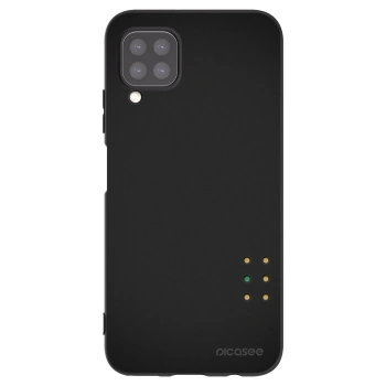 Picasee silikonowe czarne etui na Huawei P40 Lite - Pulse