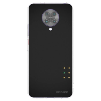 Picasee silikonowe przeźroczyste etui na Xiaomi Poco F2 Pro - Pulse