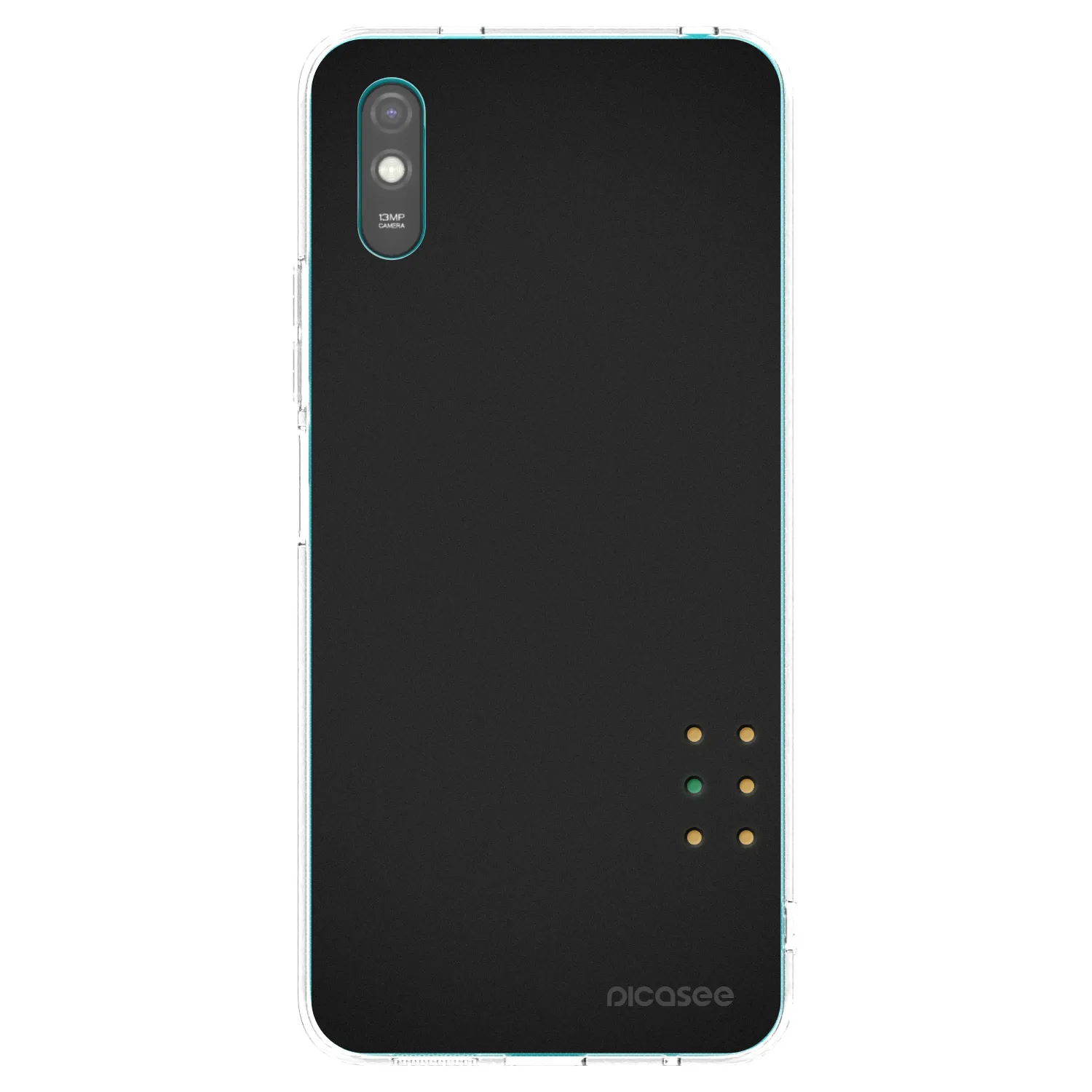 Picasee silikonowe przeźroczyste etui na Xiaomi Redmi 9A - Pulse