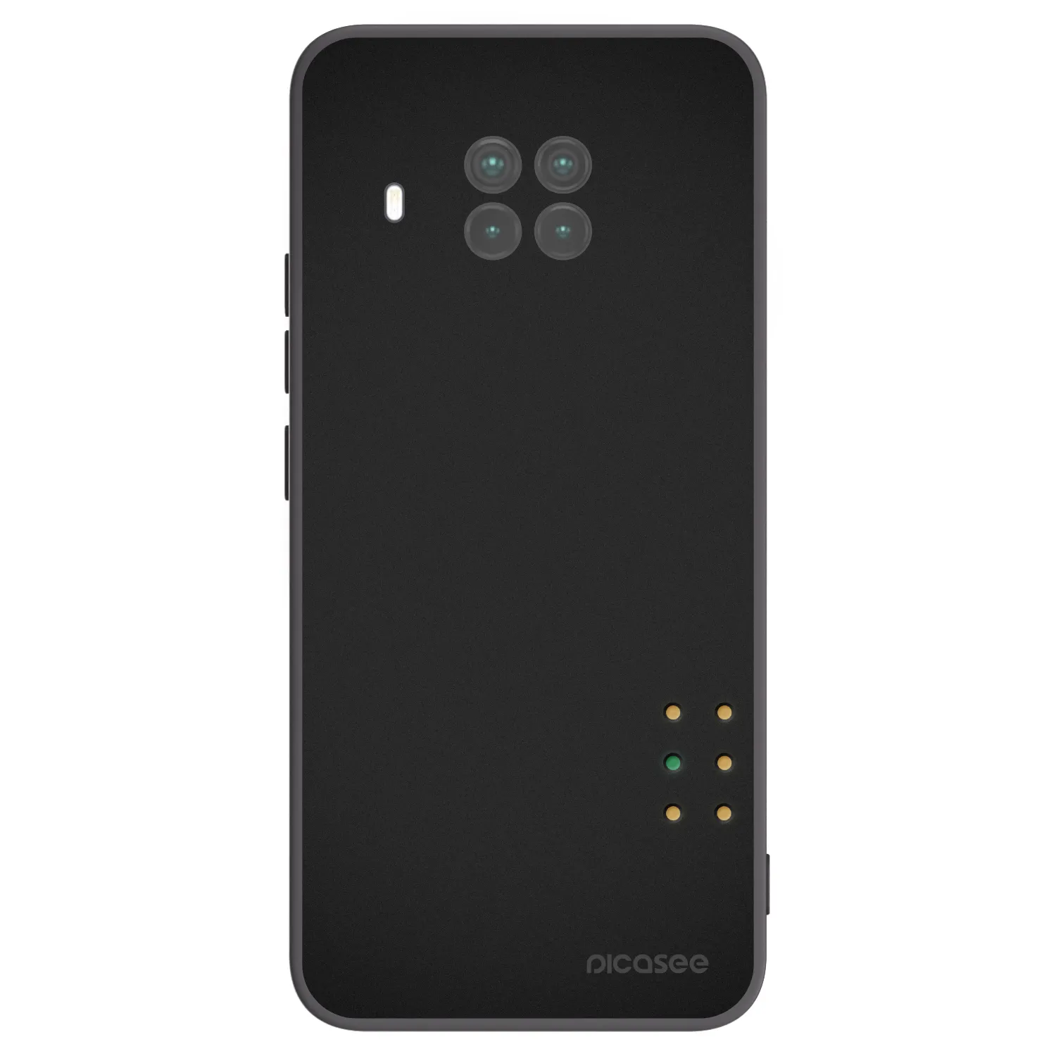 Picasee silikonowe czarne etui na Xiaomi Mi 10T Lite - Pulse