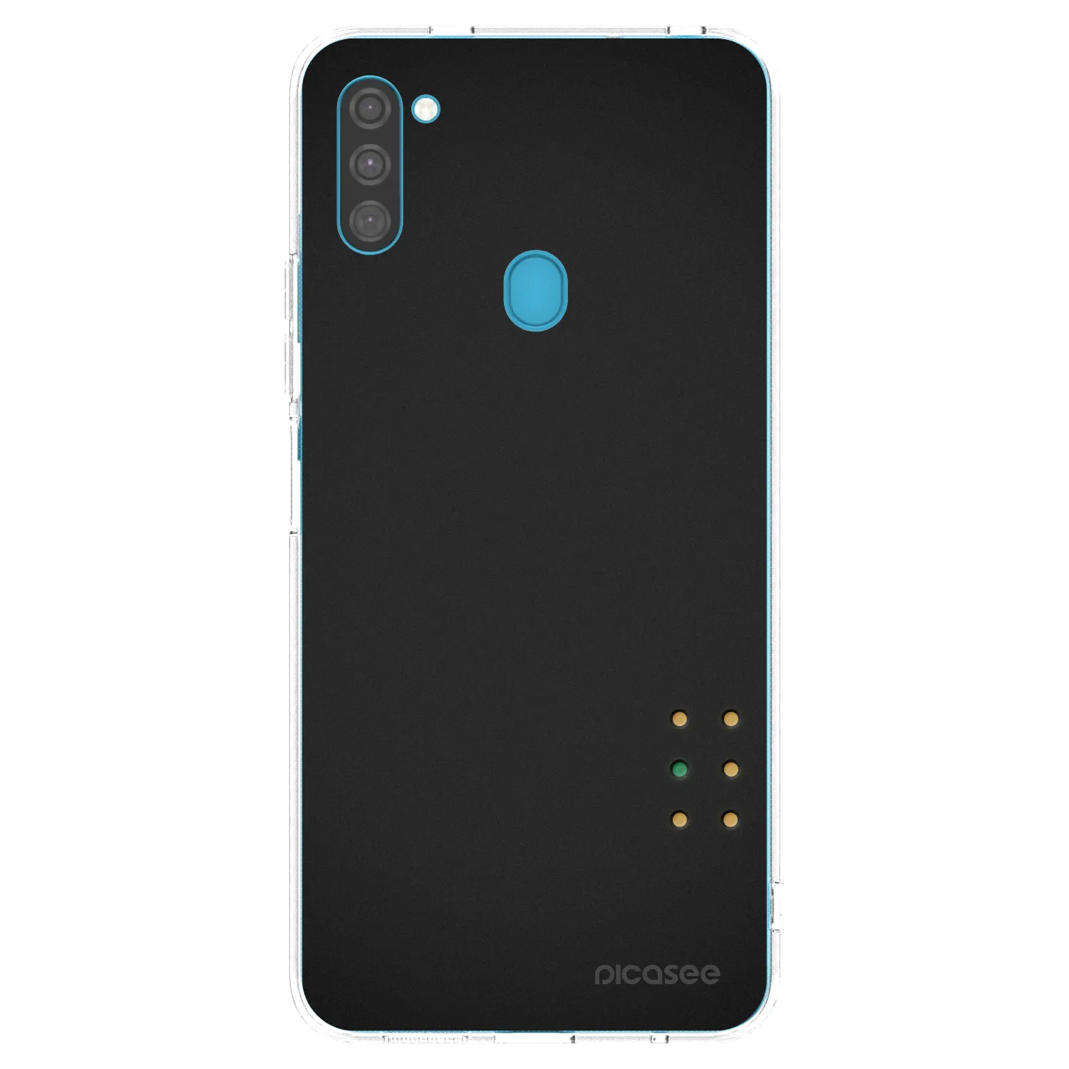 Picasee silikonowe przeźroczyste etui na Samsung Galaxy M11 - Pulse