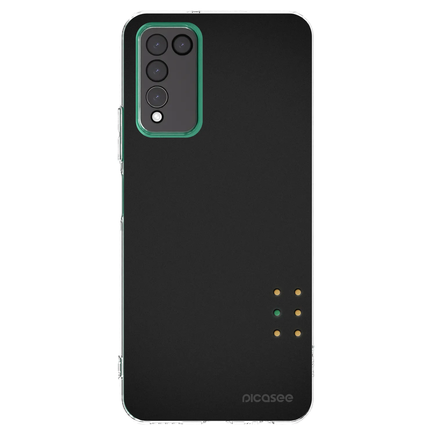 Picasee silikonowe przeźroczyste etui na Honor 10X Lite - Pulse