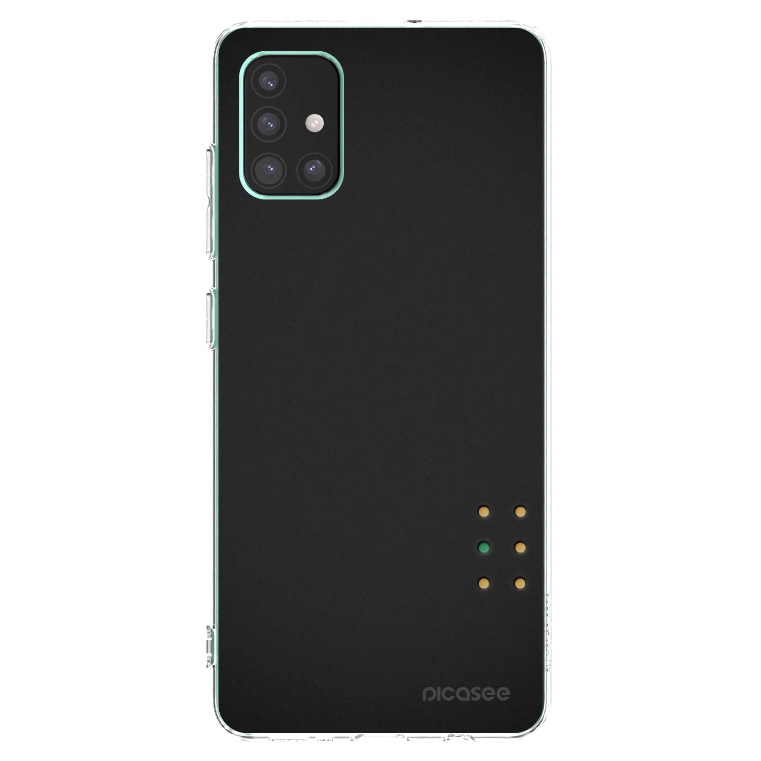Picasee silikonowe przeźroczyste etui na Samsung Galaxy M51 M515F - Pulse