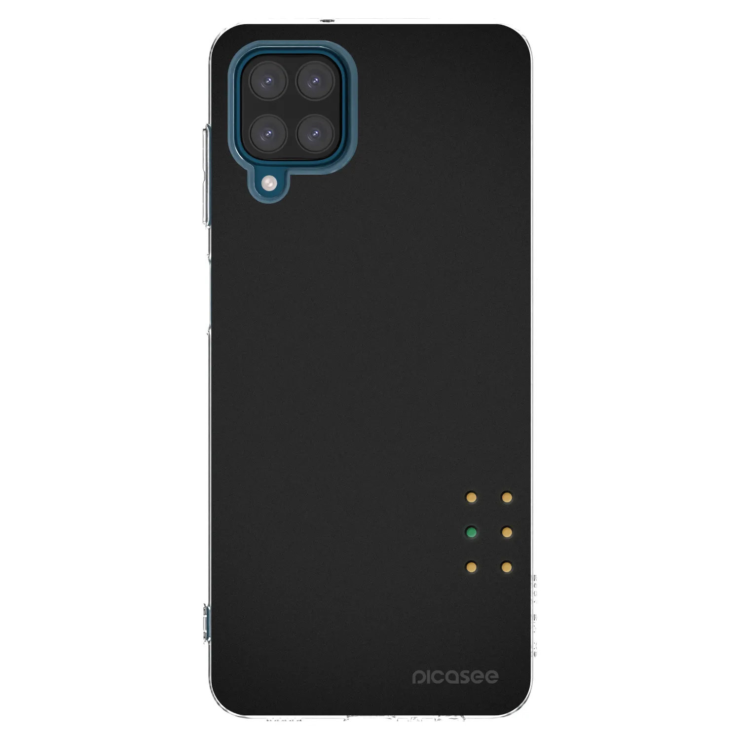 Picasee silikonowe przeźroczyste etui na Samsung Galaxy A12 A125F - Pulse