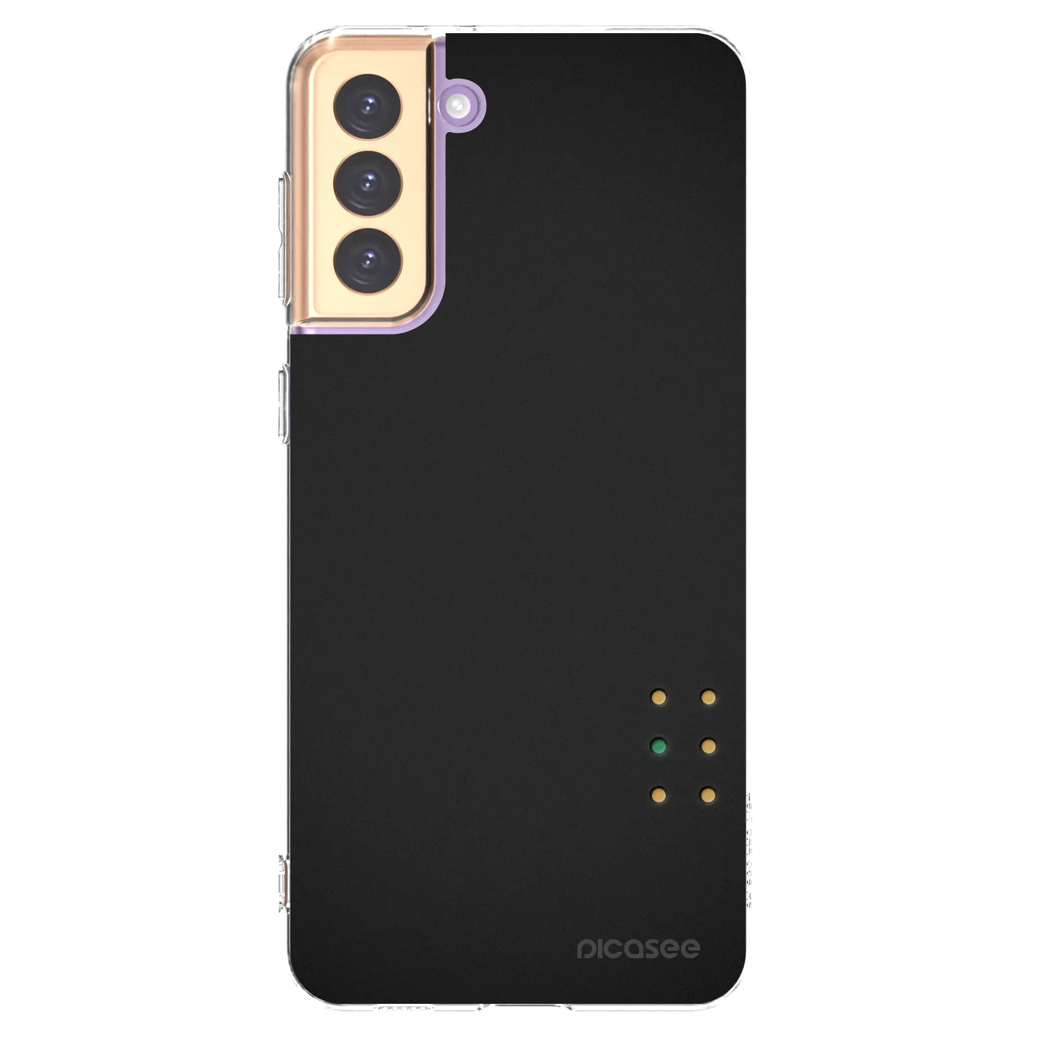 Picasee silikonowe przeźroczyste etui na Samsung Galaxy S21+ 5G G996F - Pulse