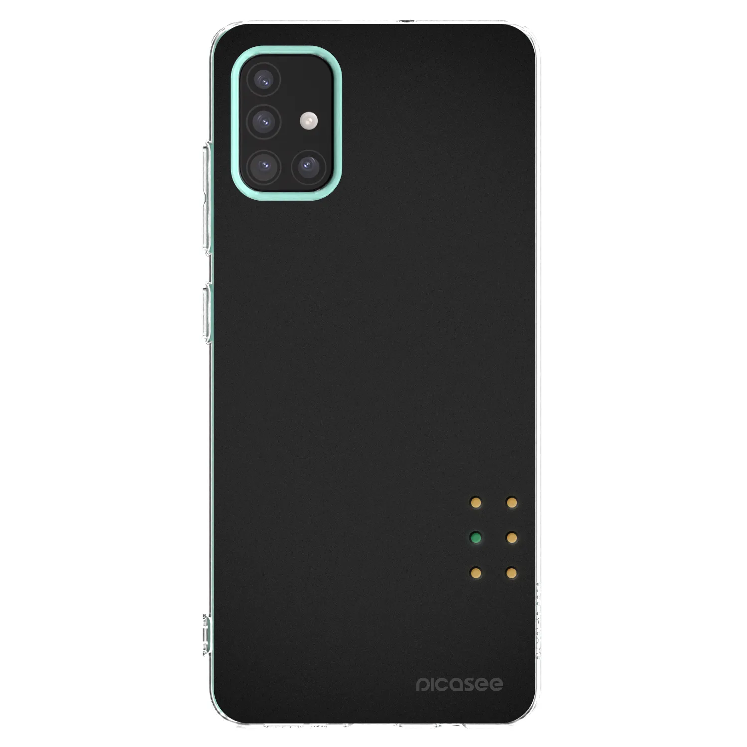 Picasee silikonowe przeźroczyste etui na Samsung Galaxy M31s - Pulse