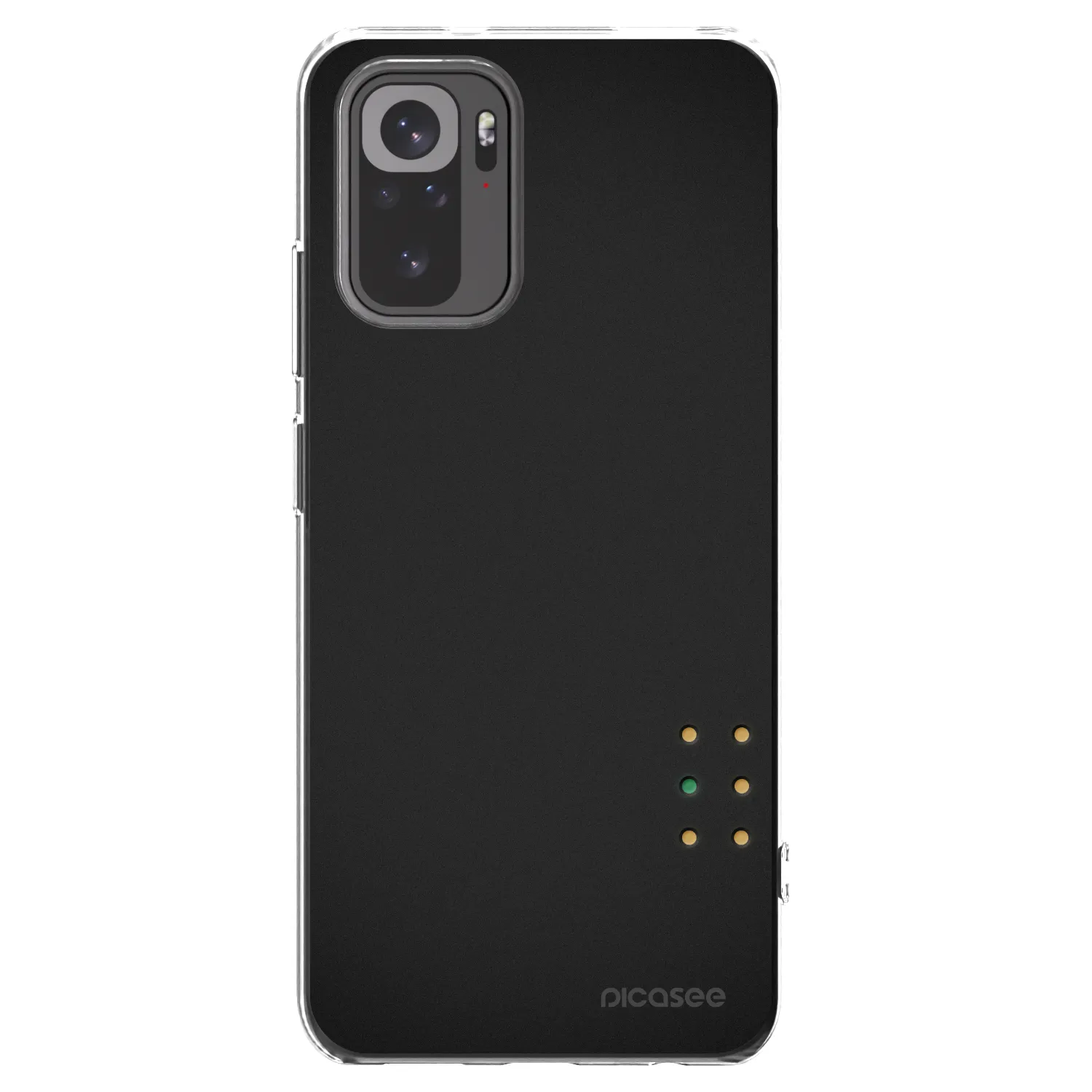 Picasee silikonowe przeźroczyste etui na Xiaomi Redmi Note 10 - Pulse