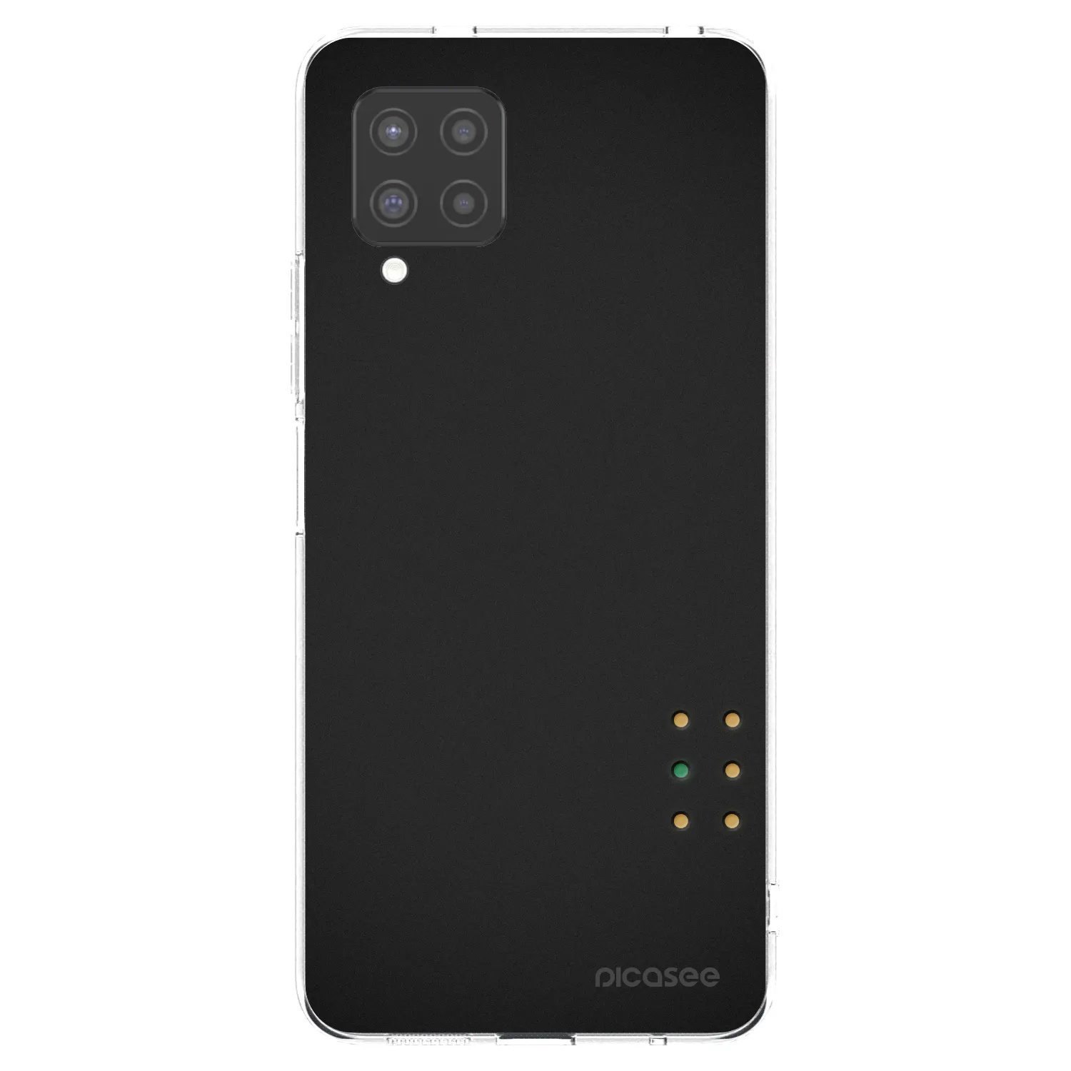 Picasee silikonowe przeźroczyste etui na Samsung Galaxy A42 A426B - Pulse