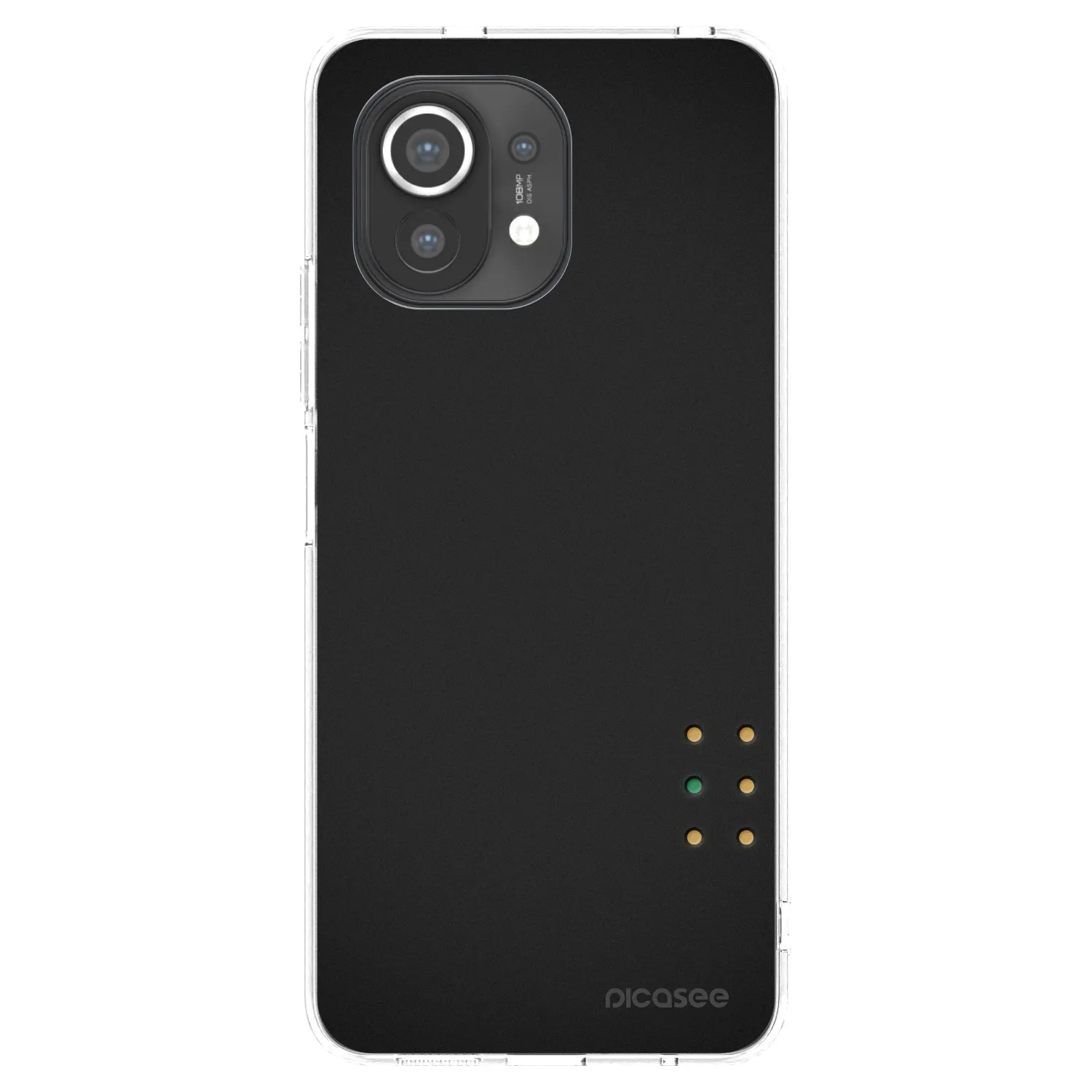 Picasee silikonowe przeźroczyste etui na Xiaomi Mi 11 - Pulse