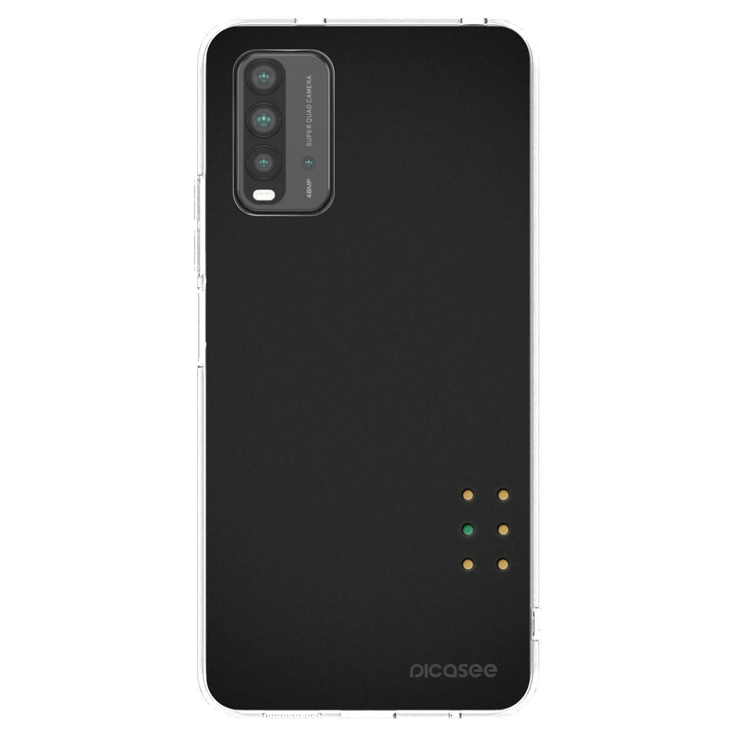 Picasee silikonowe przeźroczyste etui na Xiaomi Redmi 9T - Pulse