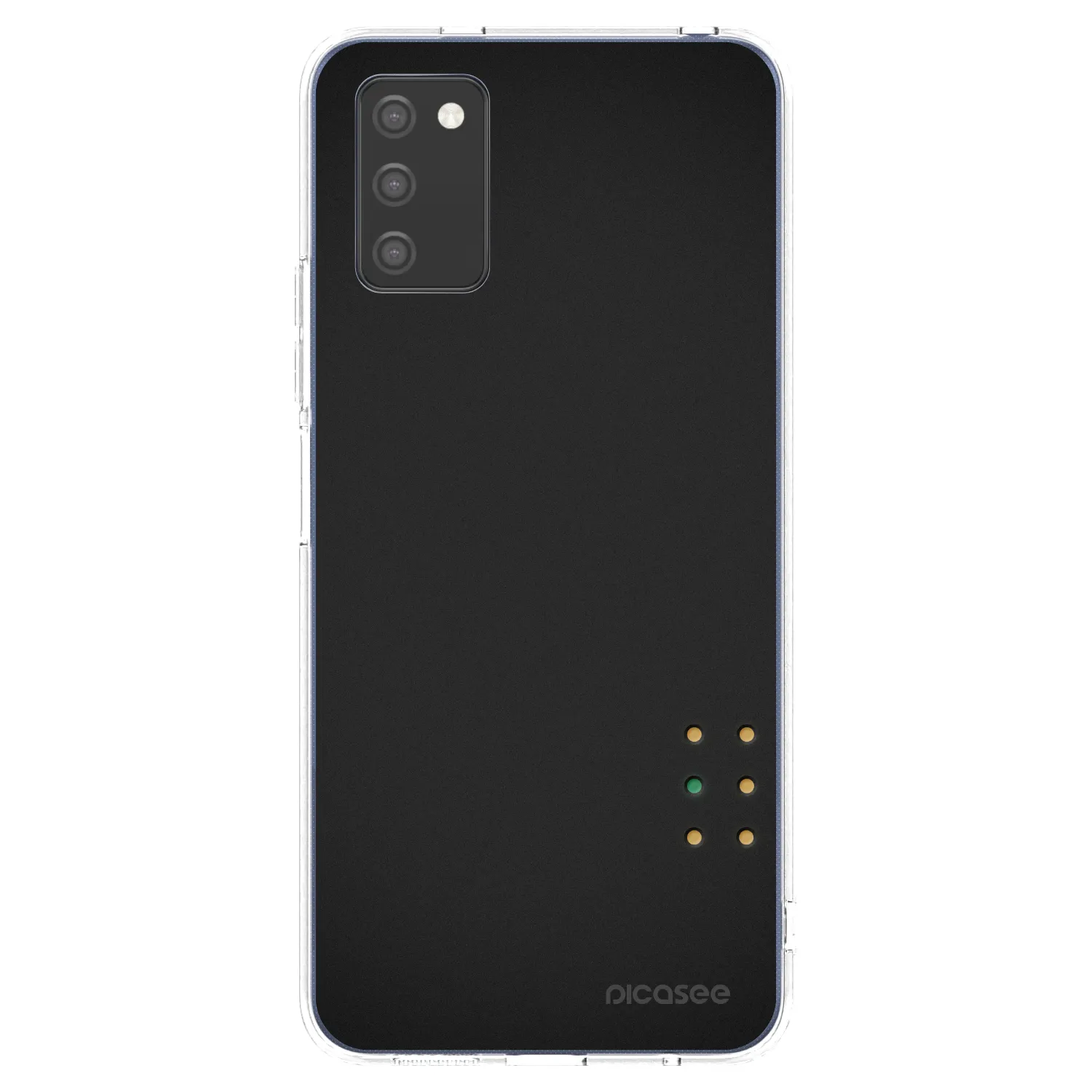 Picasee silikonowe przeźroczyste etui na Samsung Galaxy A02s A025G - Pulse