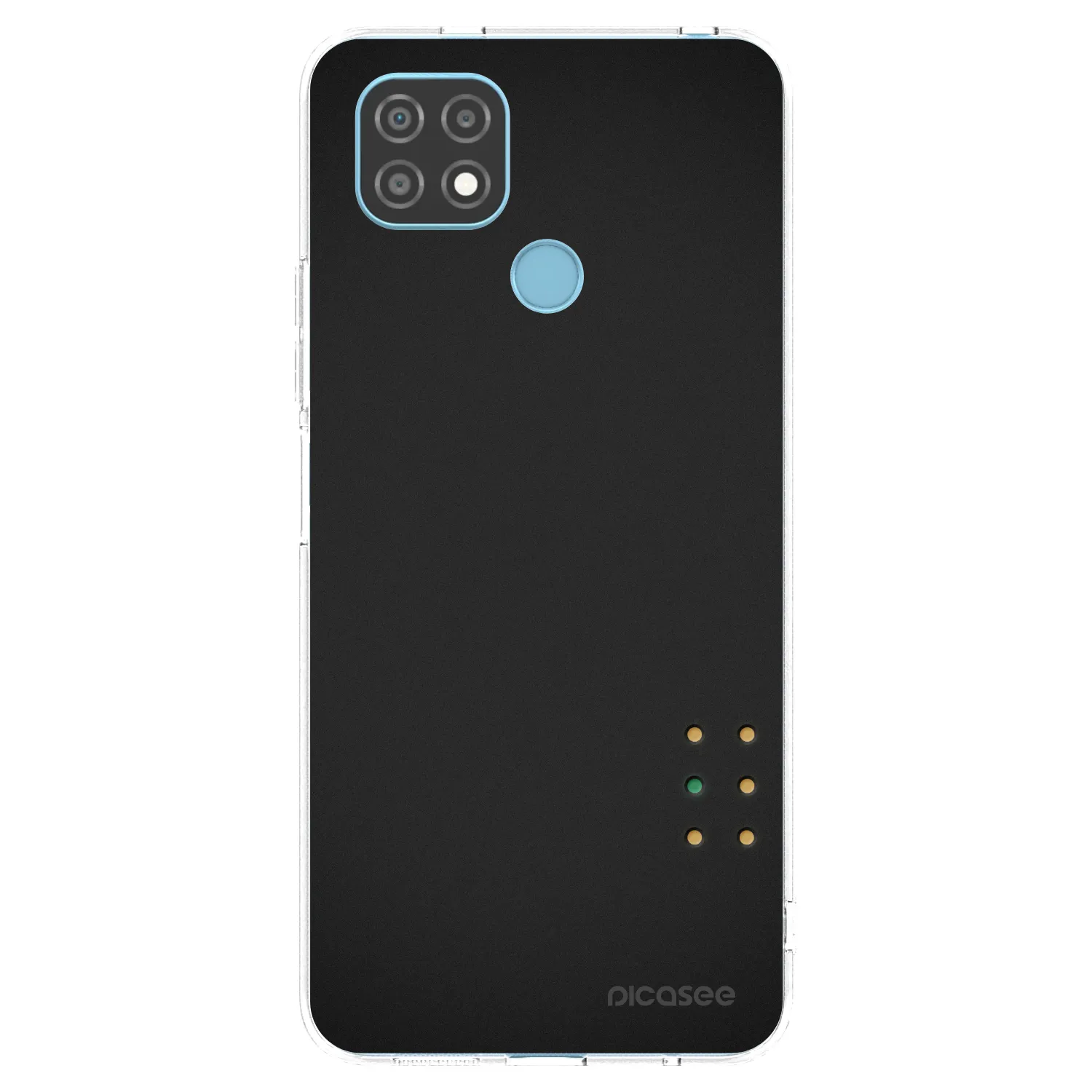 Picasee silikonowe przeźroczyste etui na Realme C21 - Pulse