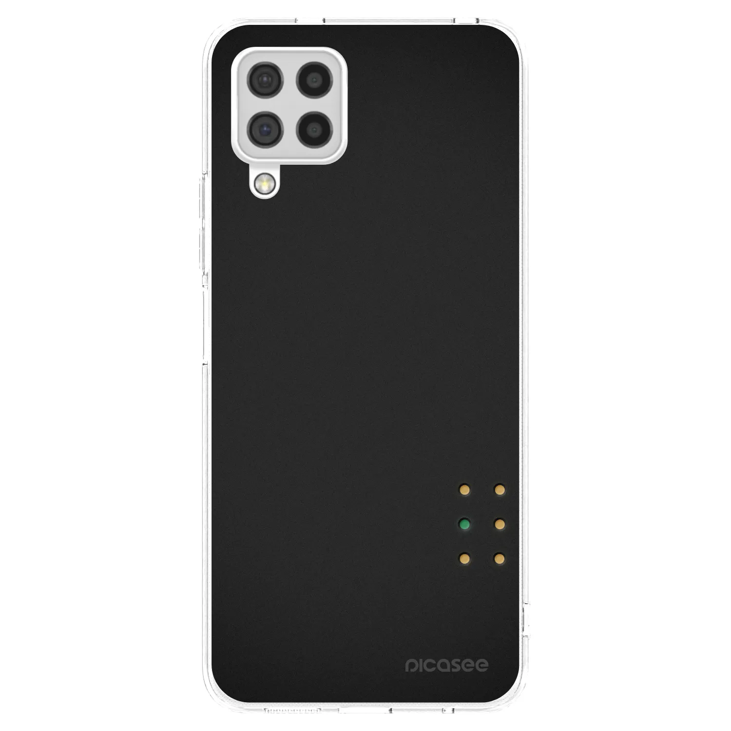 Picasee silikonowe przeźroczyste etui na Samsung Galaxy A22 A225F 4G - Pulse
