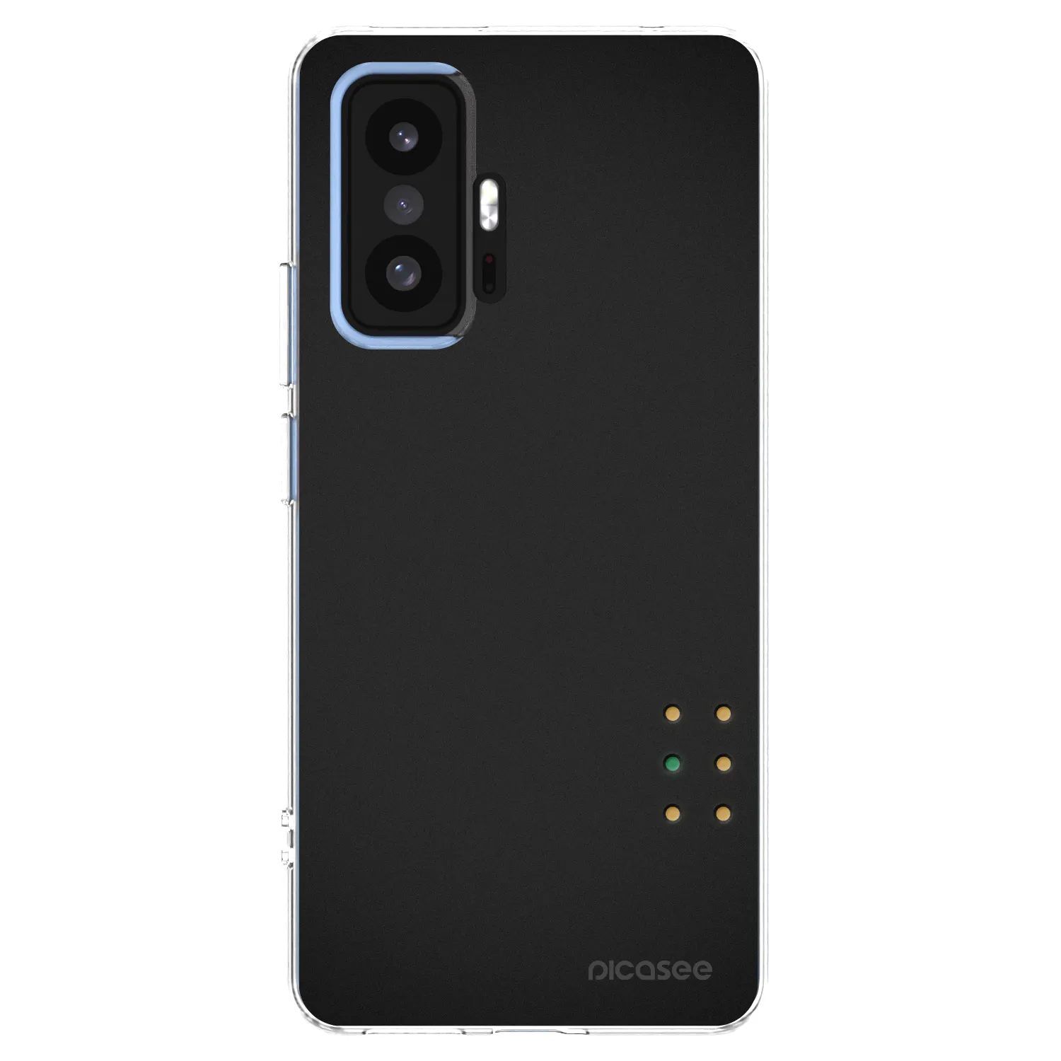 Picasee silikonowe przeźroczyste etui na Xiaomi 11T Pro - Pulse