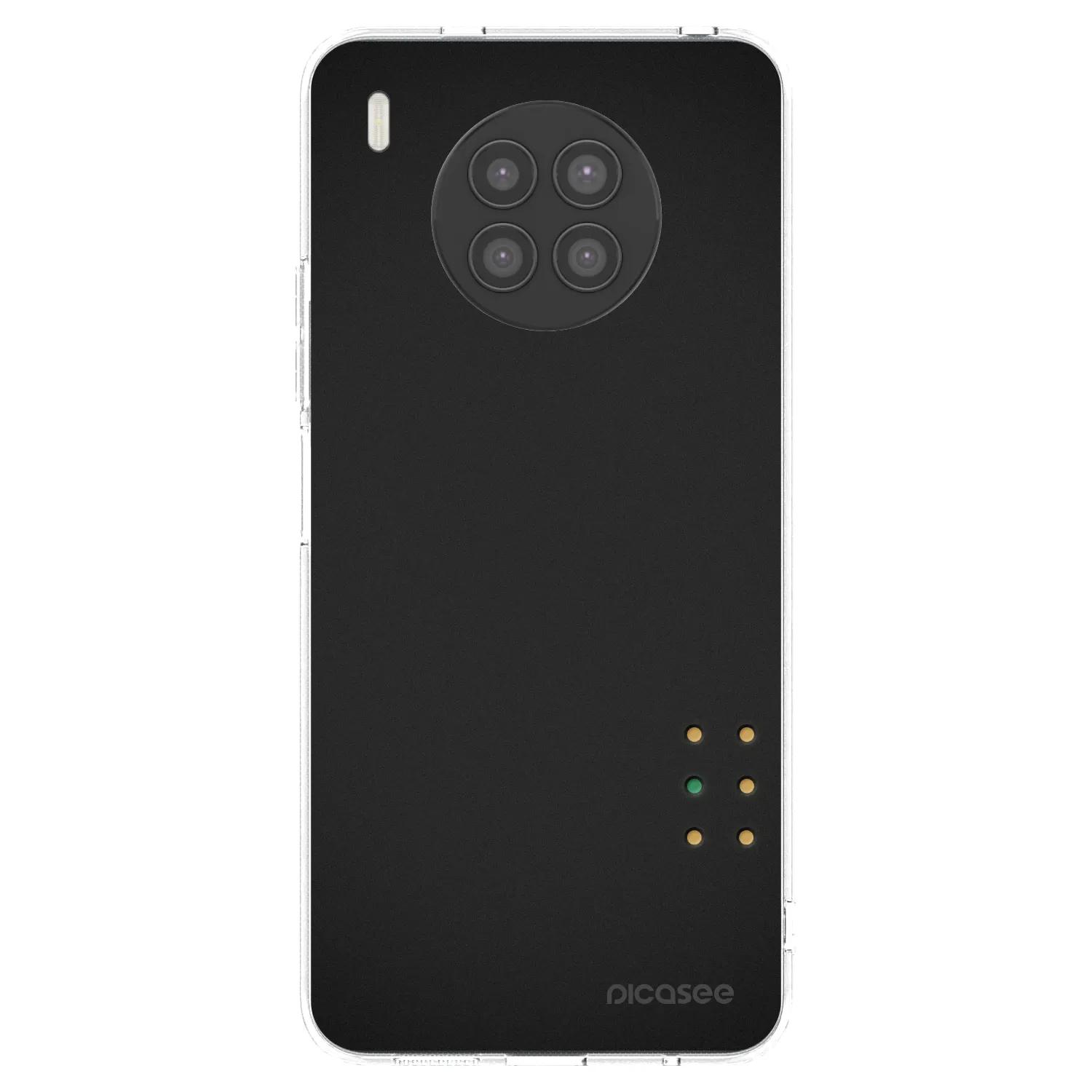 Picasee silikonowe przeźroczyste etui na Huawei Nova 8i - Pulse
